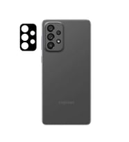 Samsung Galaxy A73 Uyumlu Zore 3D Kamera Camı (Siyah)