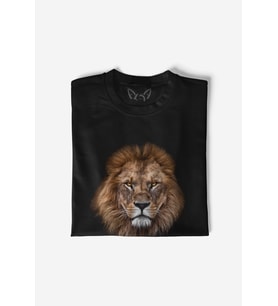 Lion Çocuk Siyah Tshirt
