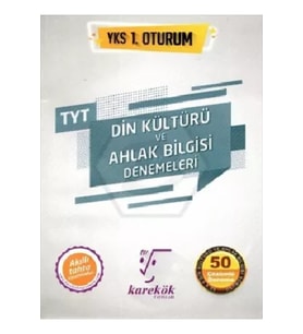 Karekök Yayınları Karekök Tyt Din Kültürü Ve Ahlak Bilgisi 50 Çözümlü Deneme (Çok Renkli)