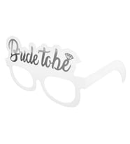 GÖZLÜK MASKE VARAKLI BRIDE TO BE GÜMÜŞ PK:8 KL:300-