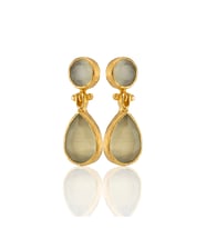 Kadir Jewellery 22 Ayar Altın Kaplama Vintage Küpe -El İşçiliği Ve Hipoalerjenik Küpe