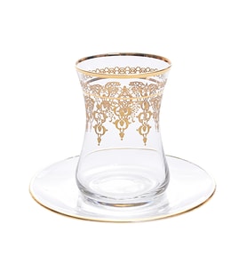 Decorium Çay Takımı Kulpsuz 12 Prc Valentia Ars 719 M00719