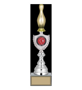 ODAK KUPA - Figürlü Kupalar - Bowling / Pin Figürlü Kupalar FG-035 C - 39 cm
