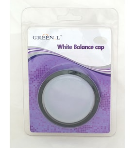 77mm Green.L Beyaz Ayar Kapağı, White Balance Cap
