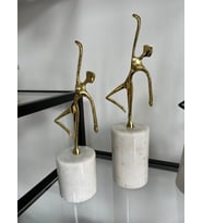 GOLD BALERİN MERMER SET