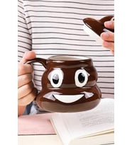 Poo Kaka Emoji Kupa Bardak
