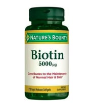 Natures Bounty Biotin 5000 Mcg 72 Kapsül