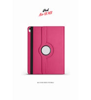 iPad Air 13 M3 2025 Uyumlu 360° Yatay Dikey Dönebilen Deri Tablet Kılıfı