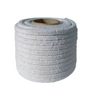 SERAMİK ELYAF ÖRGÜLÜ 10*10  MM ( 1 METRE ) (Beyaz)