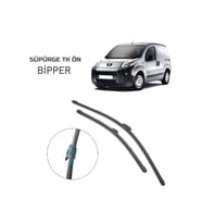 Peugeot Bıpper Muz Silecek Takımı Ön ve Arka  2008-2018