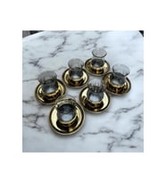 Bambum Vibe 6 Kişilik 12 Parça Çay Seti Gold