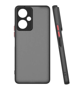 Coverzone Tecno Camon 19 ile uyumlu K?l?f Hux Kapak ??k ve Dekoratif Model Toz Kir ve Darbelere Kar?? Koruma Y�kseltilmi? Kenarlar ile Ekstra Koruma Siyah