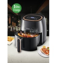 Kiwi Airfryer KAF-5536 5 lt Yağsız Siyah Fritöz