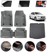 Peugeot 301 Uyumlu Paspas Araca Özel Bagaj Havuzu MBS Gri