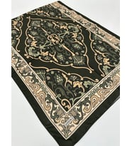 QASHKA Soft Pamuklu Şal Etro Desen LBD0712