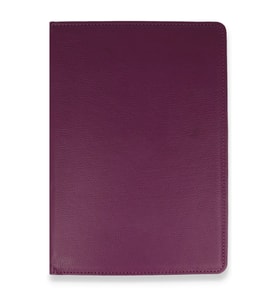Samsung Galaxy T860 Tab S6 10.5 Kılıf 360 Tablet Deri Kılıf - Mürdüm