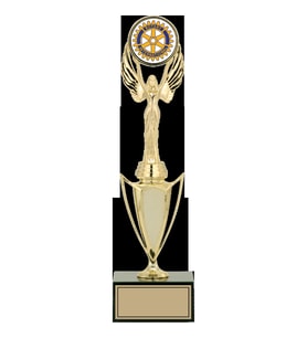ODAK KUPA - Figürlü Kupalar - Melek Figürlü Kupalar FG-039 C - 34 cm