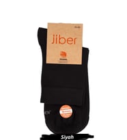 Jiber Erkek Modal Likralı Yarım Konç Çorap 6401 - 12 Adet