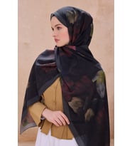 Fresh Çiçek Desen Vintage Şal 1