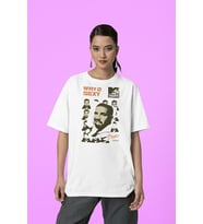 Way 2 Sexy Drake Rapper Baskılı Unisex Tişört, Oversize Rap Tişört