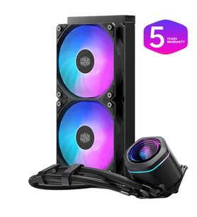 COOLERMASTER 240MM MasterLiquid Core Nex 240 MLX-D24M-A18PA-R1 ARGB AM5-1851p Sıvı Soğutmalı İşlemci Fanı