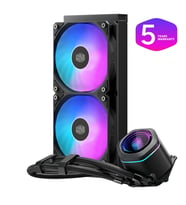 COOLERMASTER 240MM MasterLiquid Core Nex 240 MLX-D24M-A18PA-R1 ARGB AM5-1851p Sıvı Soğutmalı İşlemci Fanı