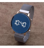 Kadın Şık Dijital Led Watch Mıknatıs Kordon Ayna Kadran Kol Saati ST-303940