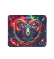 Koç Burcu Desenli Tip Kaymaz Taban Optik Bilgisayar Notebook Burçlar Mouse Pad Mauspad 17x 21 Cm