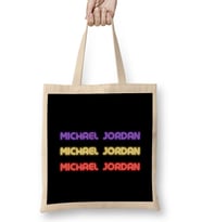 Michael Jackson Quotes Art Gift Vintage Retro Style Bez Çanta Uzun Saplı