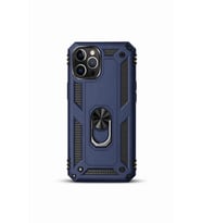 iPhone 13 Pro 6.1" Magforge Titan Ring Armor Case Lacivert