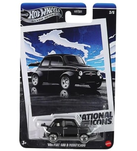 Hot Wheels Silver Series 60s Fiat 500 D Modificado JBY88