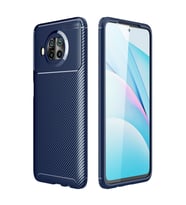 Mi 10T Lite Kılıf Auto Focus Karbon Kapak - Lacivert