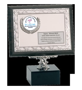 ODAK KUPA - Ahşap Plaketler - PL-064 A - 18x24 cm