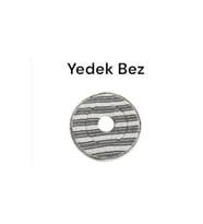 Yumuşak ve dayanıklı mikrofiber yedek bez, pratik kullanım için ideal