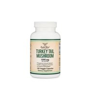 Turkey Tail Mushroom 1000 mg 120 veggie capsules
