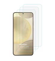 Microsonic Samsung Galaxy S25 Screen Protector Nano Glass Cam Ekran Koruyucu (3`lü Paket) (Şeffaf)