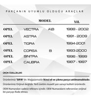 Opel Vectra A/B,Corsa,Tigra,Astra, için Vites Tamir Takımı