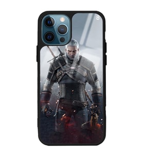 iPhone 12 Pro Max Vitcher 3 Tasarımlı Glossy Telefon Kılıfı