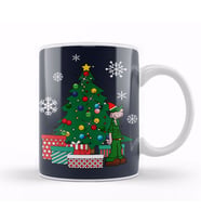 Beetle Bailey Around The Christmas Tree Kupa Bardak Porselen