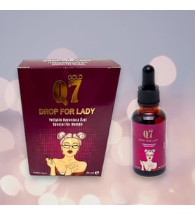 Q7 Gold 30 ML Kadın Destekleyici ve Istek Arttırıcı Damla