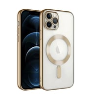 İphone 14 Kılıf Kross Magneticsafe Kapak - Gold