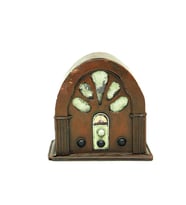 Radyo Kumbara Vintage El Yapımı Dekoratif Hediyelik