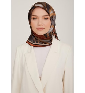 Armine % 100 Twill İpek Eşarp 8843D 06