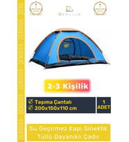 #KampÇadırı Su Geçirmez Hafif Sineklikli Pratik Festival Tipi Kolay Kurulum 23 Kişilik Kamp Çadırı