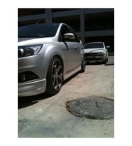 FORD FOCUS 2 ST MARŞPİYEL SAĞ SOL TAKIM FİBERGLASS BOYASIZ