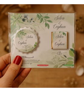 Söz Nişan Kına Nikah Düğün Hatırası Kapak Açacak Magnet