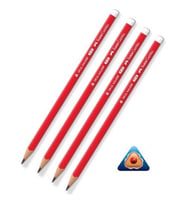 Faber-Castell Kurşun Kalem Üçgen 4 Adet Faber Castell Okul Kalemi Kurşun Kalem 2,5b Kurşun Kalem