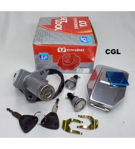 Honda CGL Kontak Seti (Kontak,Kilit,Depo Kapağı)