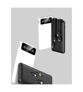 20000mAh Hızlı Şarj Destekli Powerbank USB Type-C Lightning Girişli