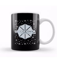 Resident Evil Umbrella Corporation Christmas Snow Logo Kupa Bardak Porselen